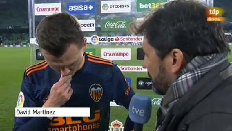El jugador ruso del Valencia ha reconocido que necesitan "corregir pequeños errores" de cara al partido de vuelta en Mestalla.
