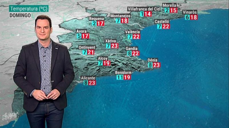  El tiempo en la Comunidad Valenciana - 08/02/19 - ver ahora