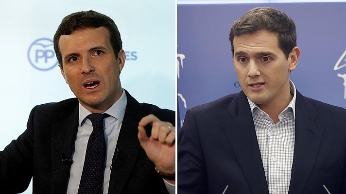 Telediario 1 - PP y Ciudadanos ultiman la manifestación del domingo
