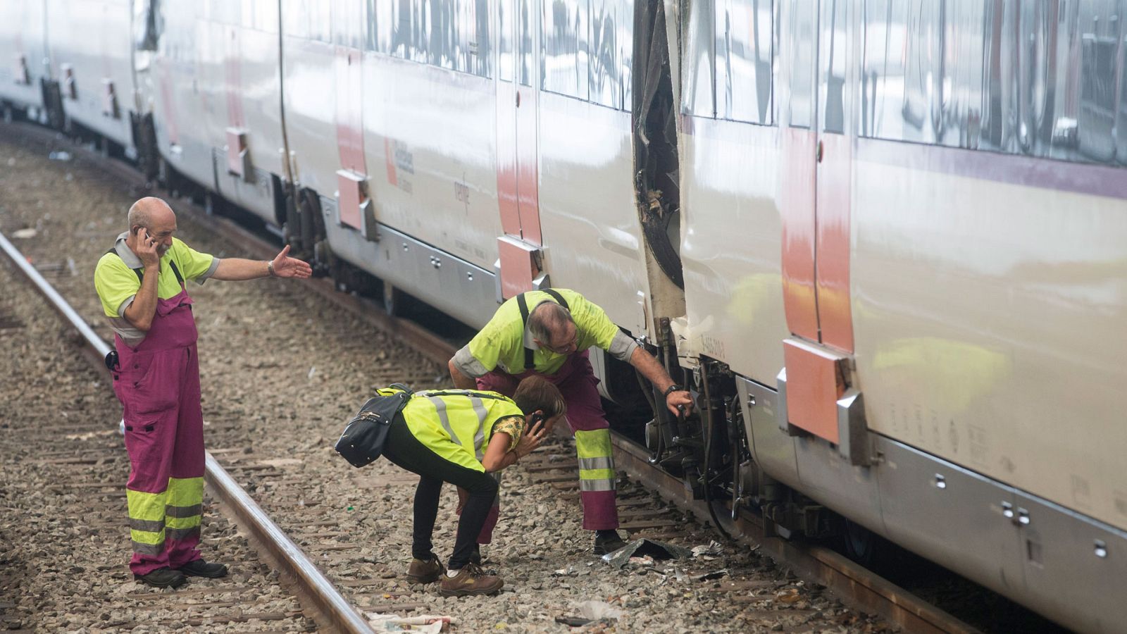 La línea 4 de Cercanías de Barcelona ha sufrido cuatro accidentes en los últimos 10 años