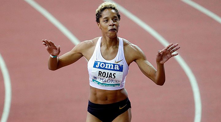 Atletismo - Yulimar Rojas reina en Madrid con marca mundial del año en triple salto