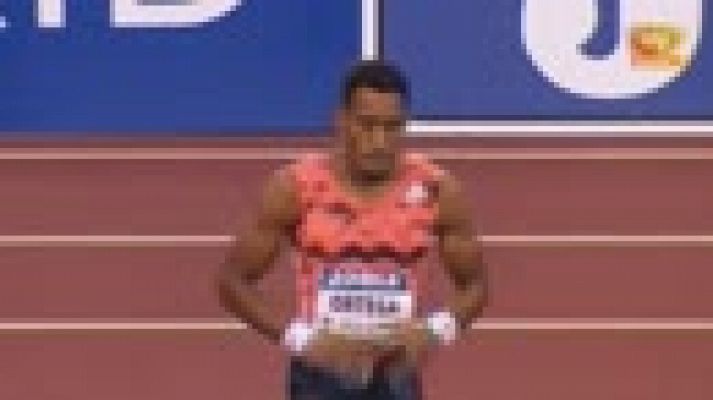 Atletismo - Orlando Ortega se queda cerca del triunfo en Madrid