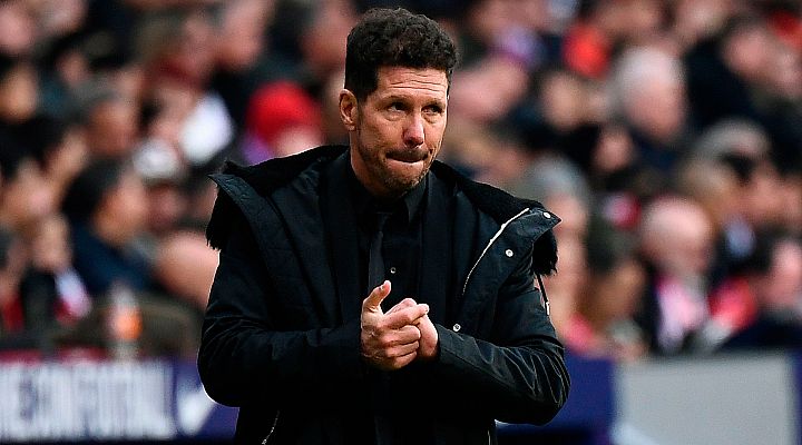 Simeone: "No hemos perdido por el VAR"