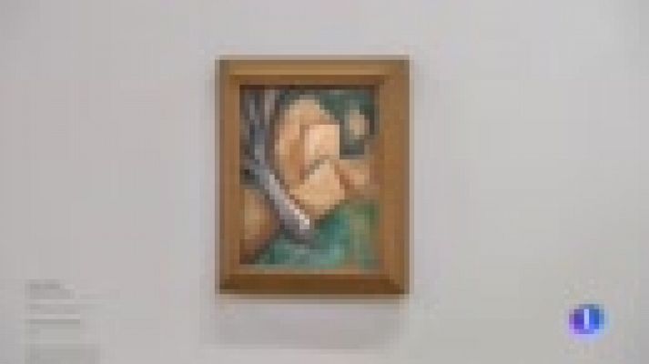 Telediario 1 - El cubismo luce de nuevo en el Pompidou de París
