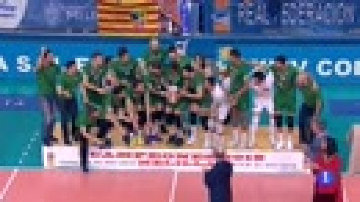 El Unicaja Almería gana la Copa del Rey de voleibol
