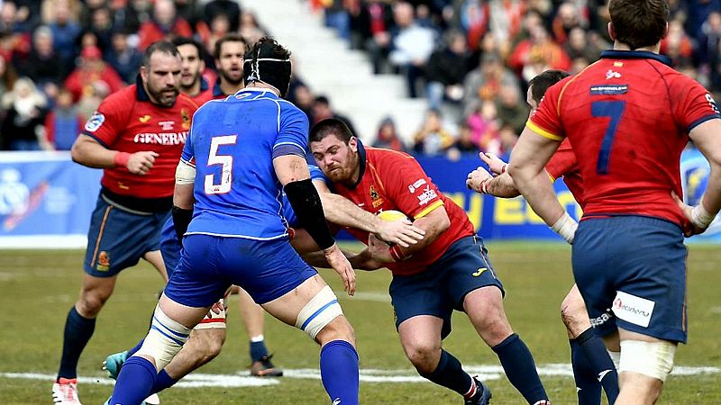 España remonta para ganar 16-14 a Rusia en el Europeo de rugby