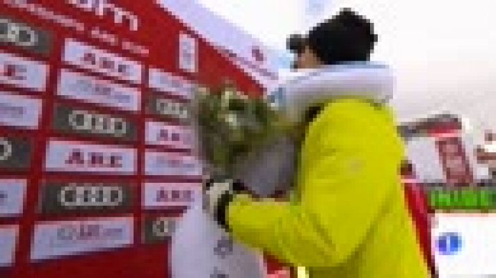 Telediario 1 - Lindsey Vonn se despide con un bronce mundialista