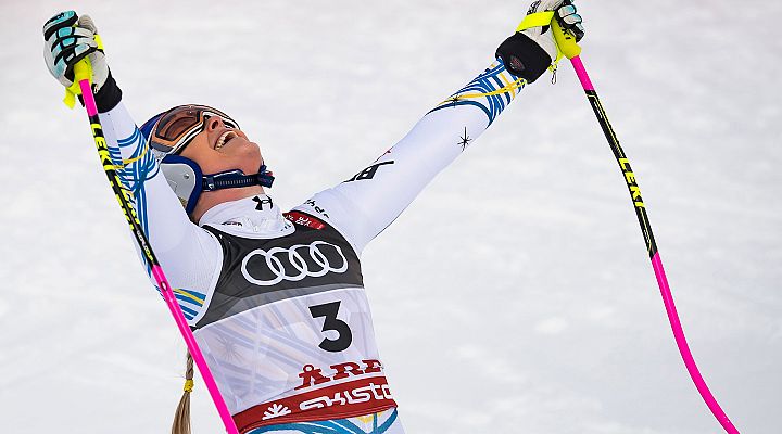 Telediario 1 - Lindsey Vonn se despide con un bronce mundialista