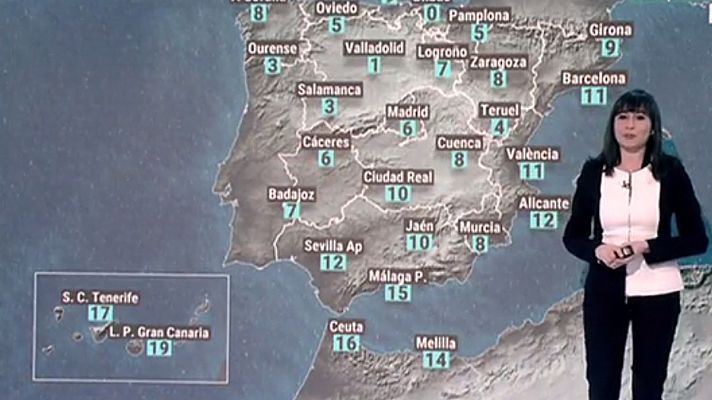 Viento fuerte en el noreste con lluvias en Navarra y País Vasco