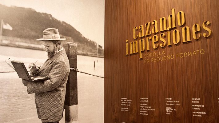 Telediario 1 - Las "pequeñas joyas" de Joaquín Sorolla