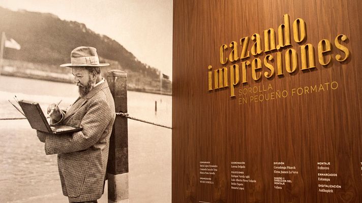 Telediario 1 - Las "pequeñas joyas" de Joaquín Sorolla