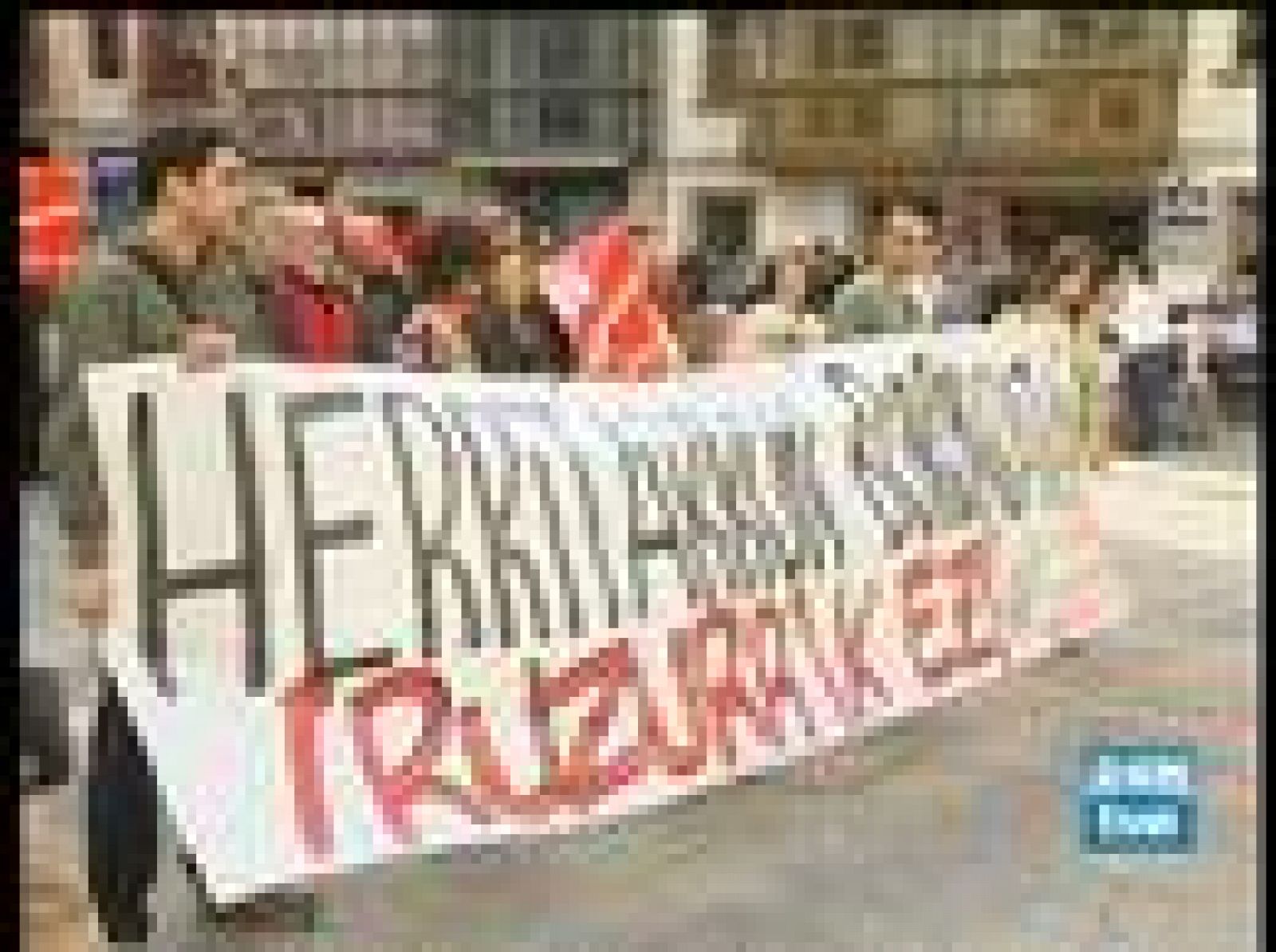 Sin programa: Protesta 'abertzale' en Mondragón | RTVE Play