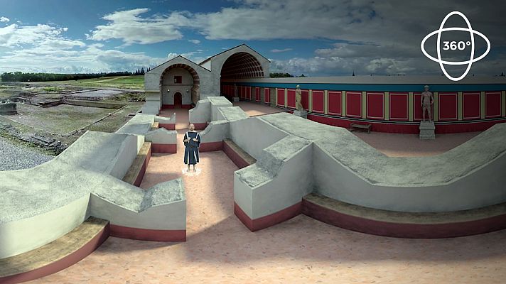 Ingeniería romana 360º: Termas Mayores de Itálica