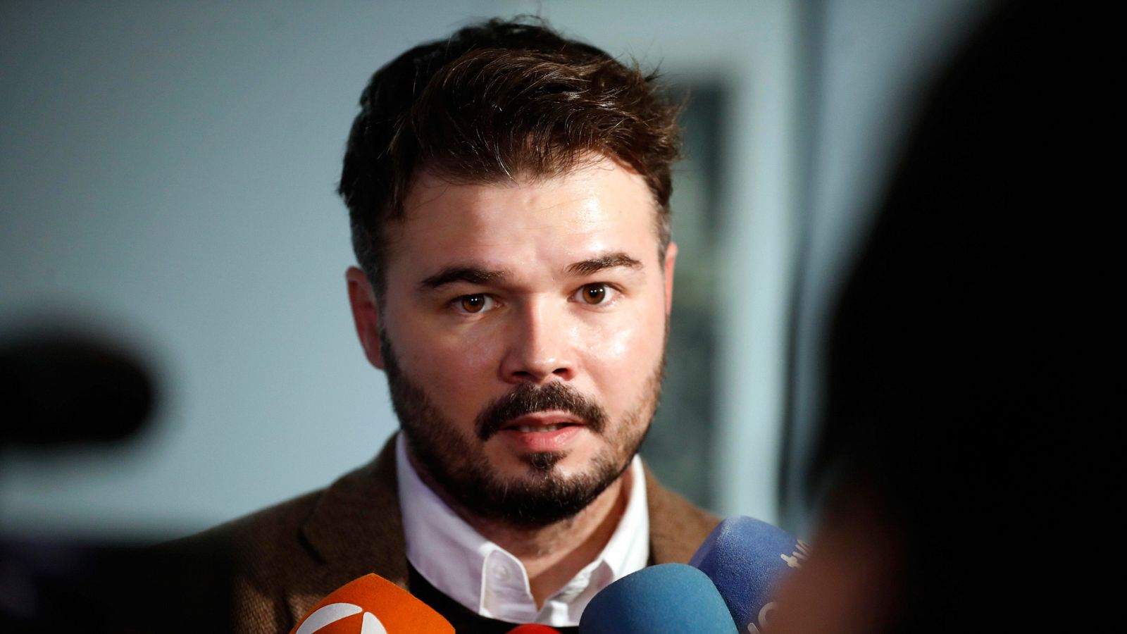 Rufián asegura que ERC mantiene su enmienda a los Presupuestos porque no se dan "sus condiciones"