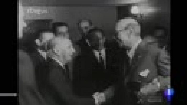 Telediario 1 - El Barça retirará las distinciones honoríficas a Franco