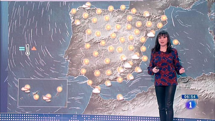 El tiempo - Hoy persiste el tiempo estable y suben las temperaturas