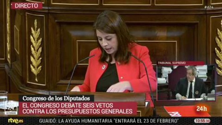  - Lastra (PSOE) acusa a Cs de ir "de la manita" de los nazis en Colón: "Ustedes ya no engañan a nadie"