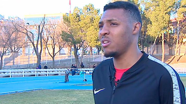 Telediario 1 - El ejemplo de 'Campeones' se traslada al atletismo