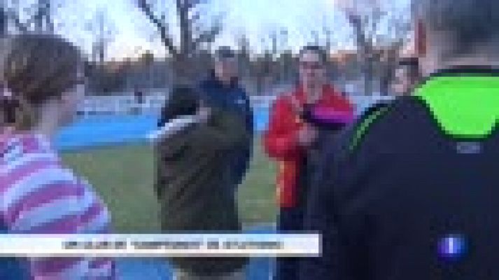 Telediario 1 - El ejemplo de 'Campeones' se traslada al atletismo