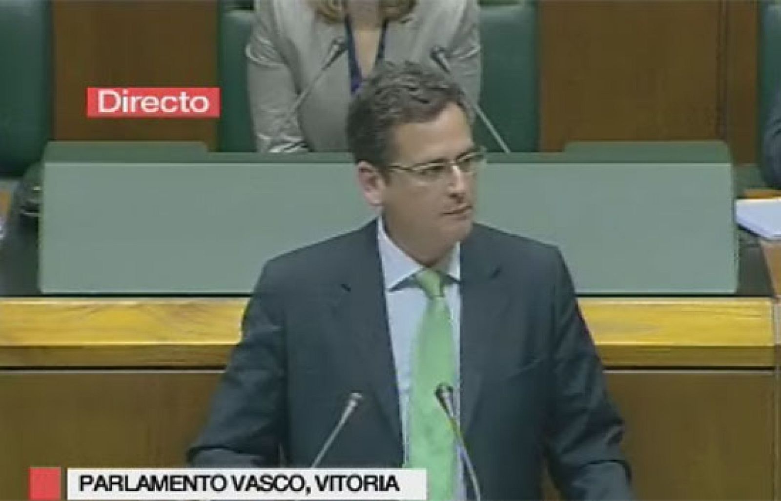 Antonio Basagoiti promete lealtad a Patxi López para conseguir una Euskadi en paz | Ver