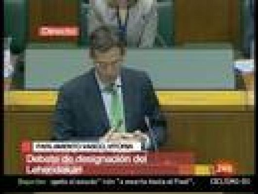  - Basagoiti promete lealtad a Patxi