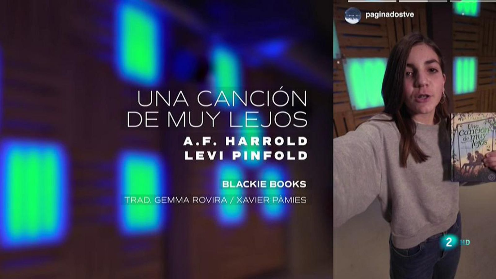 Página Dos - Miniclub - Todo lo que no debes saber cuando seas invisible y Una canción de muy lejos