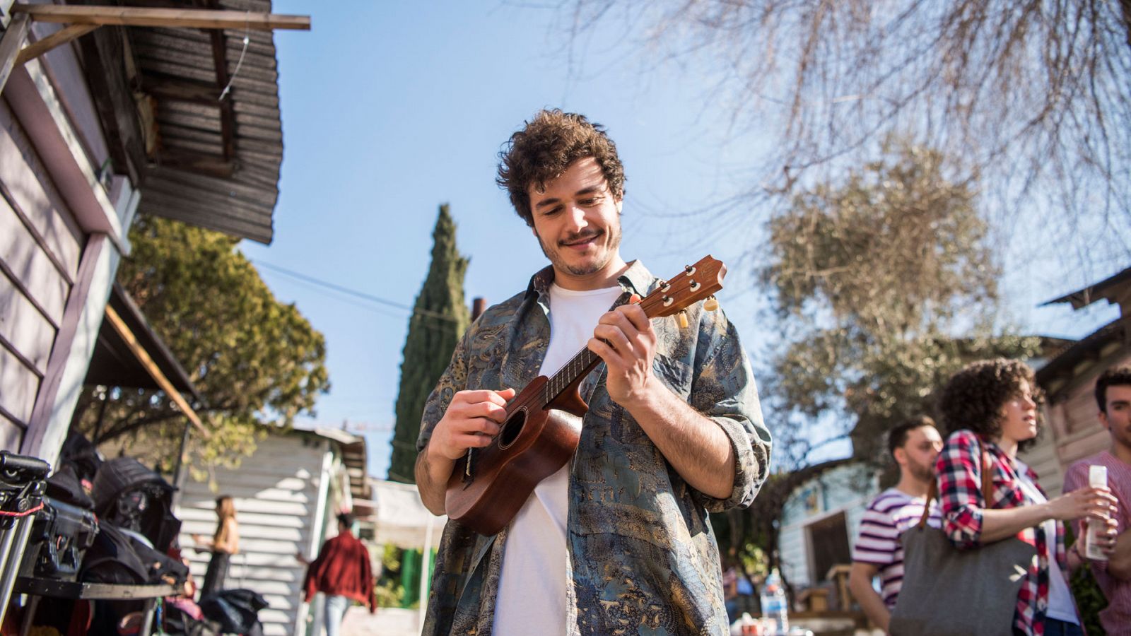 Corazón - Miki graba el videoclip de "La venda" 