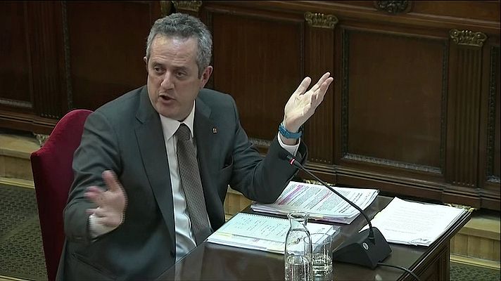 Telediario 1 - Juicio 'procés': Forn asegura que los Mossos no recibieron órdenes políticas