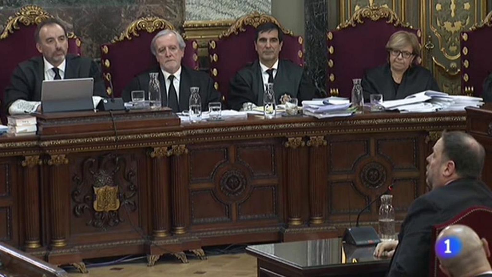 Comencen les declaracions dels acusats amb Oriol Junqueras