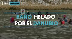 ¿Te darías un baño helado en el Danubio?