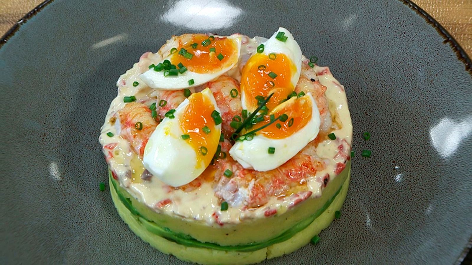 Torres en la cocina - Ensalada de patata y cigalitas