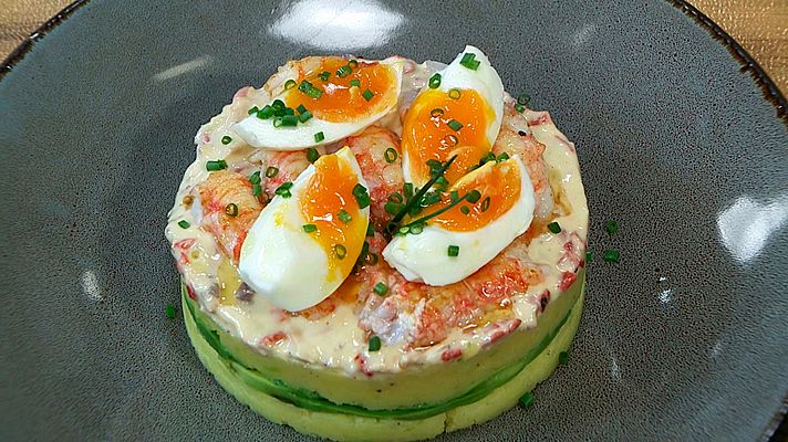 Torres en la cocina - Ensalada de patata y cigalitas