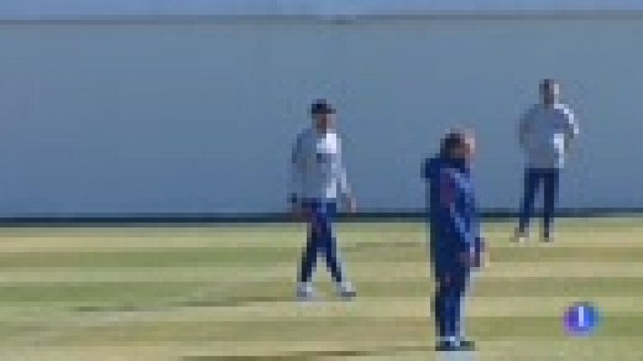 Telediario 1 - Simeone: "Lo que me empuja a renovar son los futbolistas"