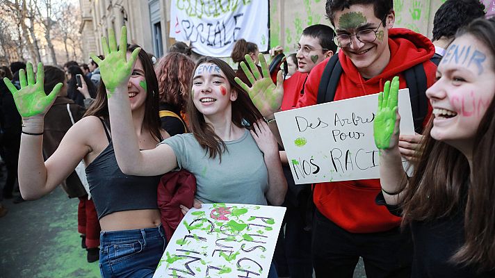 Niños de todo el mundo piden medidas 