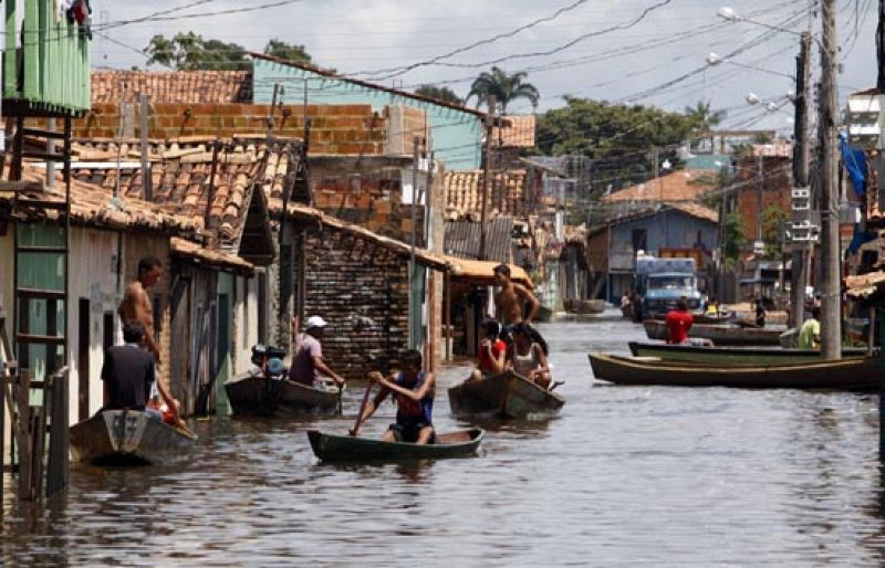 Inundaciones en Brasil