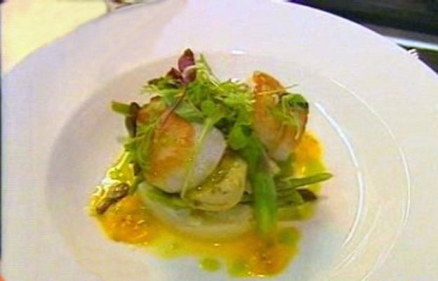 RTVE Cocina - Verduras con vieiras y calabaza