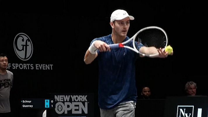 ATP 250 Torneo Long Island, 1ª Semifinal: Schnur - Querrey