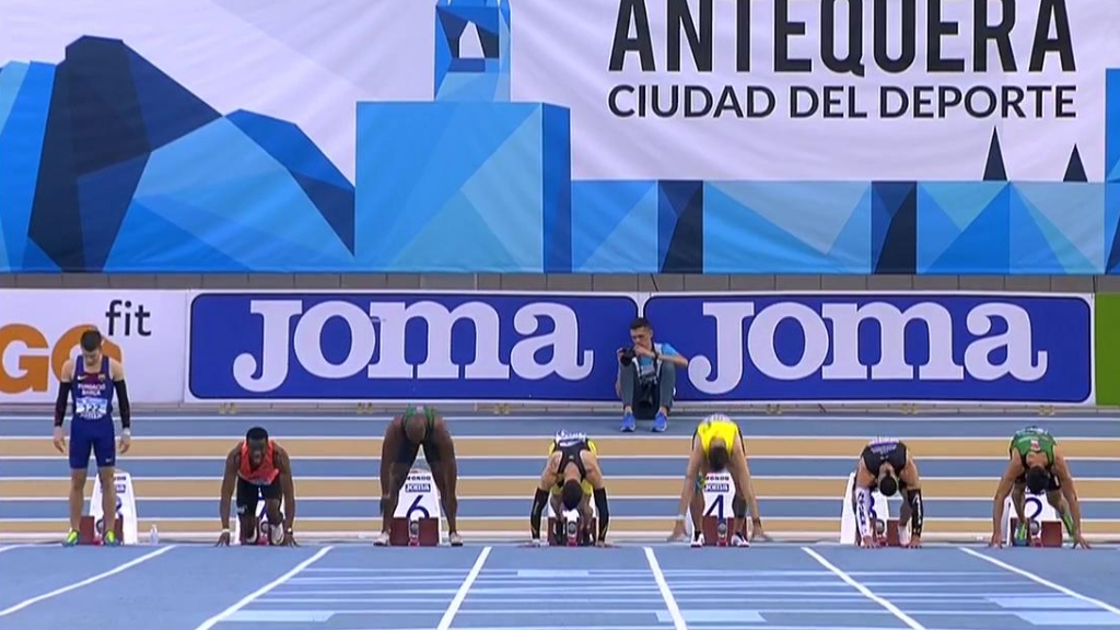 Atletismo Campeonato de España en Pista cubierta. Sesión Matinal