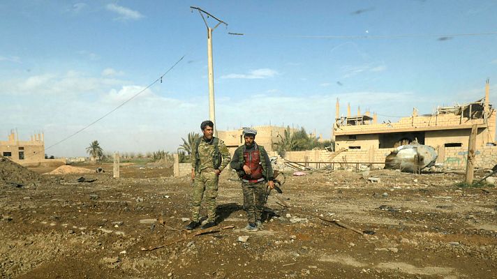 Fuerzas kurdas avanzan en último enclave del Estado Islámico en Siria