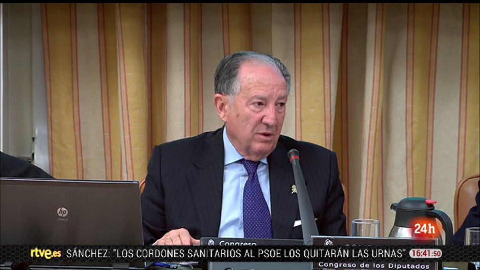 Parlamento: Comparecencia de Félix Sanz Roldán, director del CNI | RTVE Play