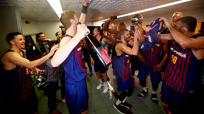 Informativo 24h - Así celebró el Barça su Copa del Rey de baloncesto