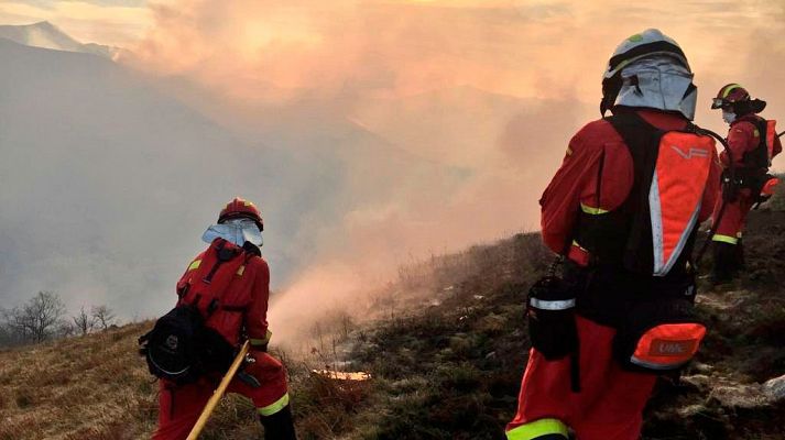 El Gobierno de Cantabria cree que los incendios son intencionados y busca a los culpables