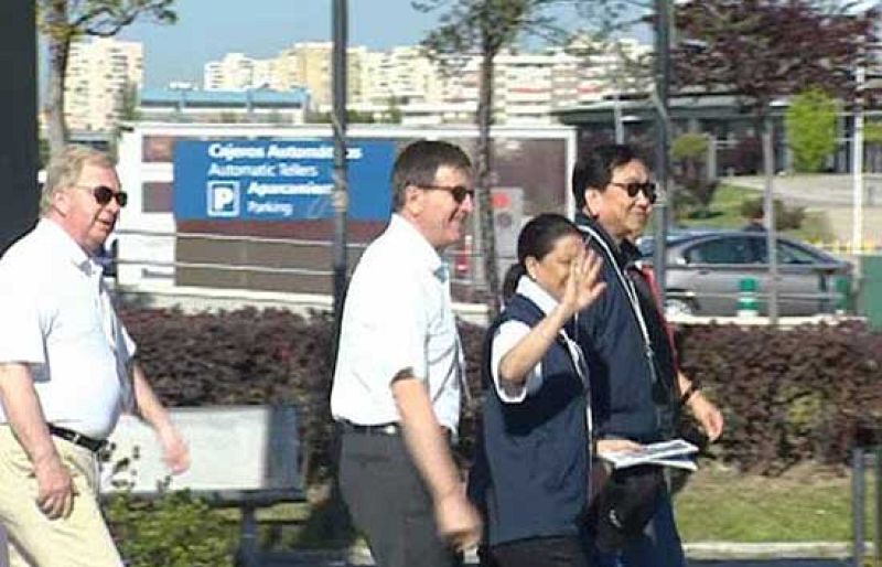 Los Comisarios encargados del examen de la candidatura de Madrid han visitado las instalaciones que albergarían los Juegos de 2016.