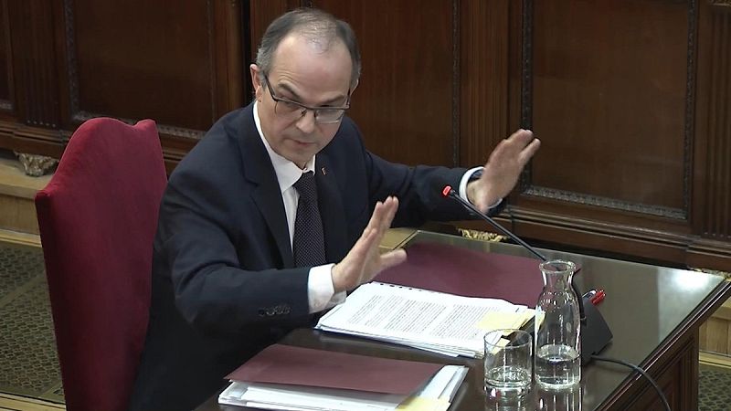 Vídeo: Turull, al fiscal: "La DUI fue una expresión de voluntad política" 
