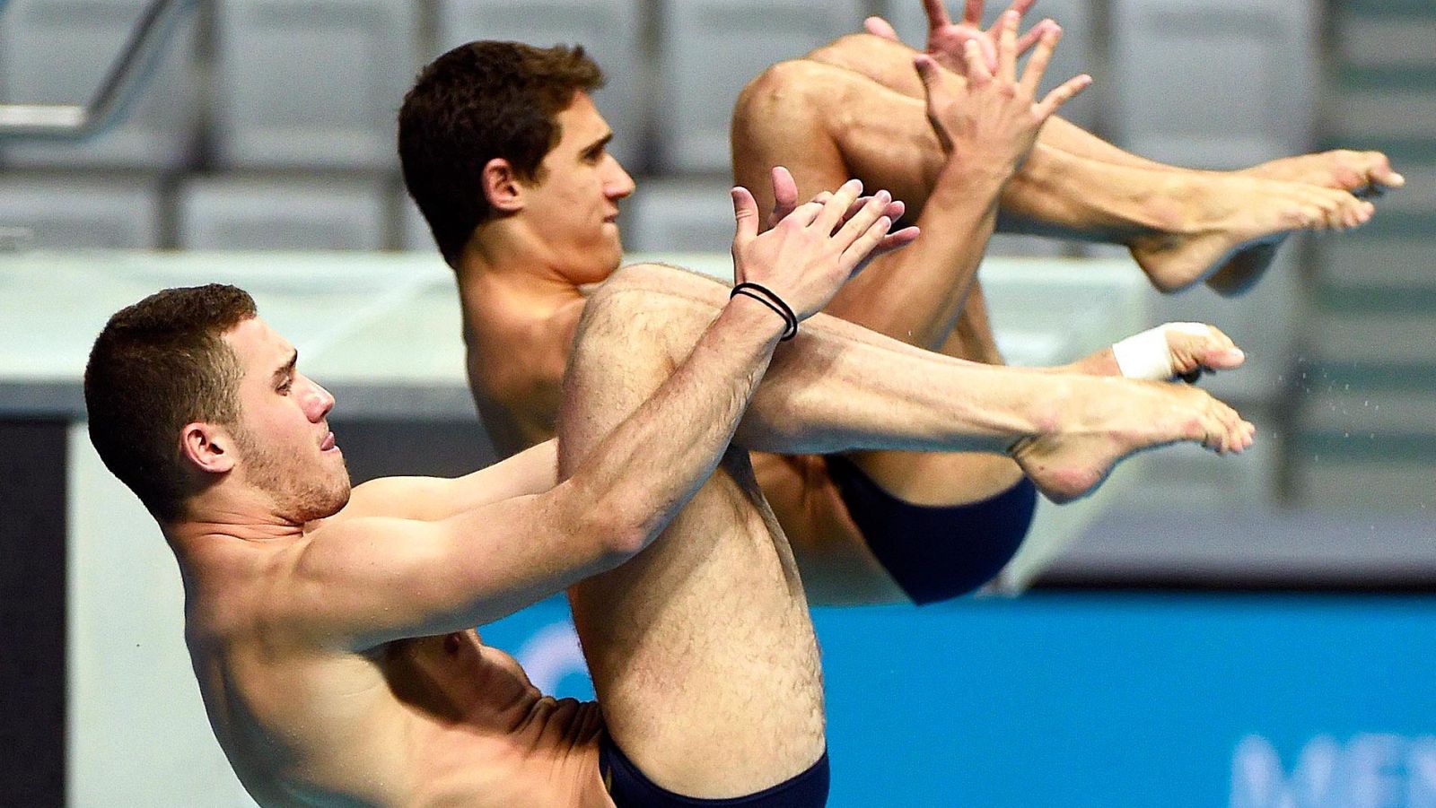 Los hermanos García Boissier, unidos por el trampolín | Ver