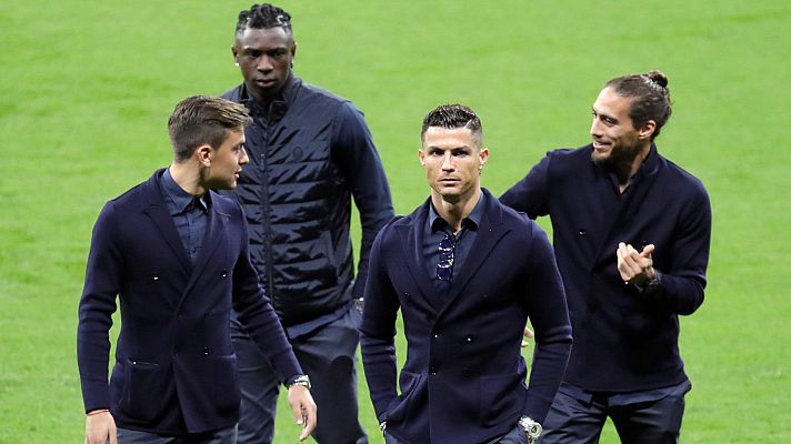 Telediario 1 - Cristiano vuelve por primera vez a jugar a Madrid contra el Atlético