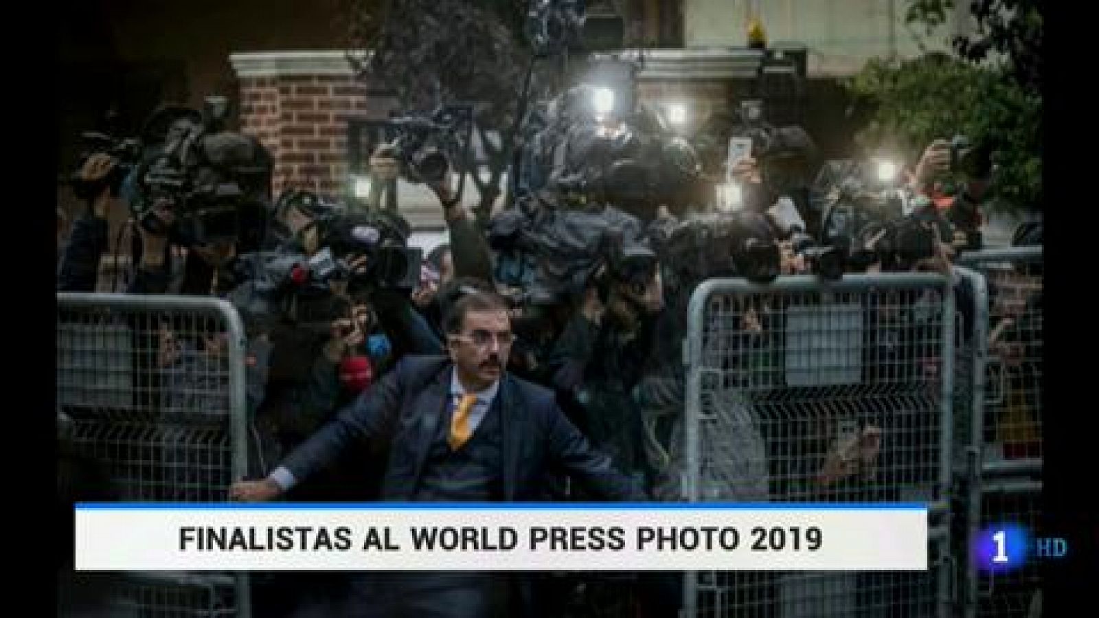Telediario 1: El crimen de Khashoggi o la separación de los migrantes, candidatas a mejor imagen en el World Press Photo | RTVE Play