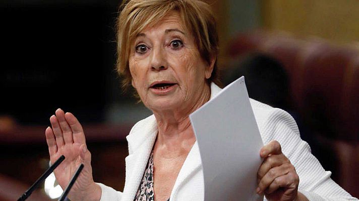 Telediario 1 - Celia Villalobos deja la política al acabar la legislatura sin cerrar un acuerdo sobre pensiones