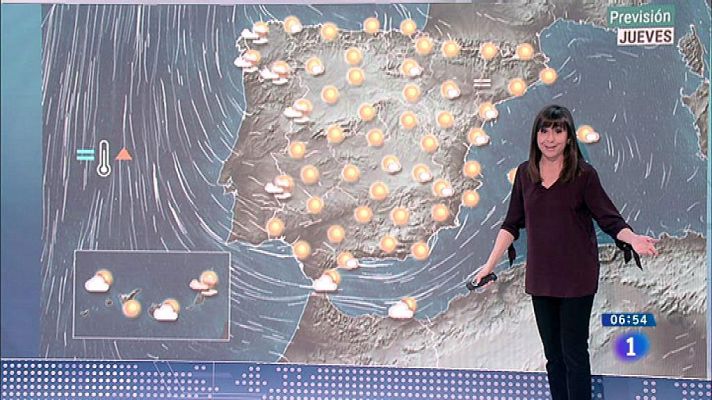 El tiempo - Cielo despejado hoy en todo el país, salvo niebla en el este peninsular