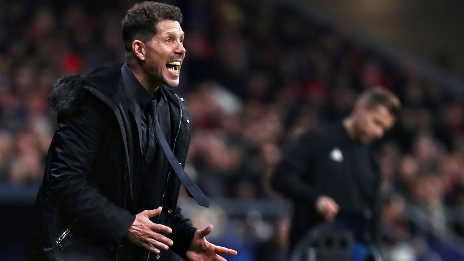 El entrenador del Atlético de Madrid, Diego Pablo Simeone, aseguró  este miércoles que "había que tener huevos" para alinear a Diego  Costa y a Koke Resurrección ante la Juventus, aludiendo así a su  gesto obsceno para celebrar el primero de los dos